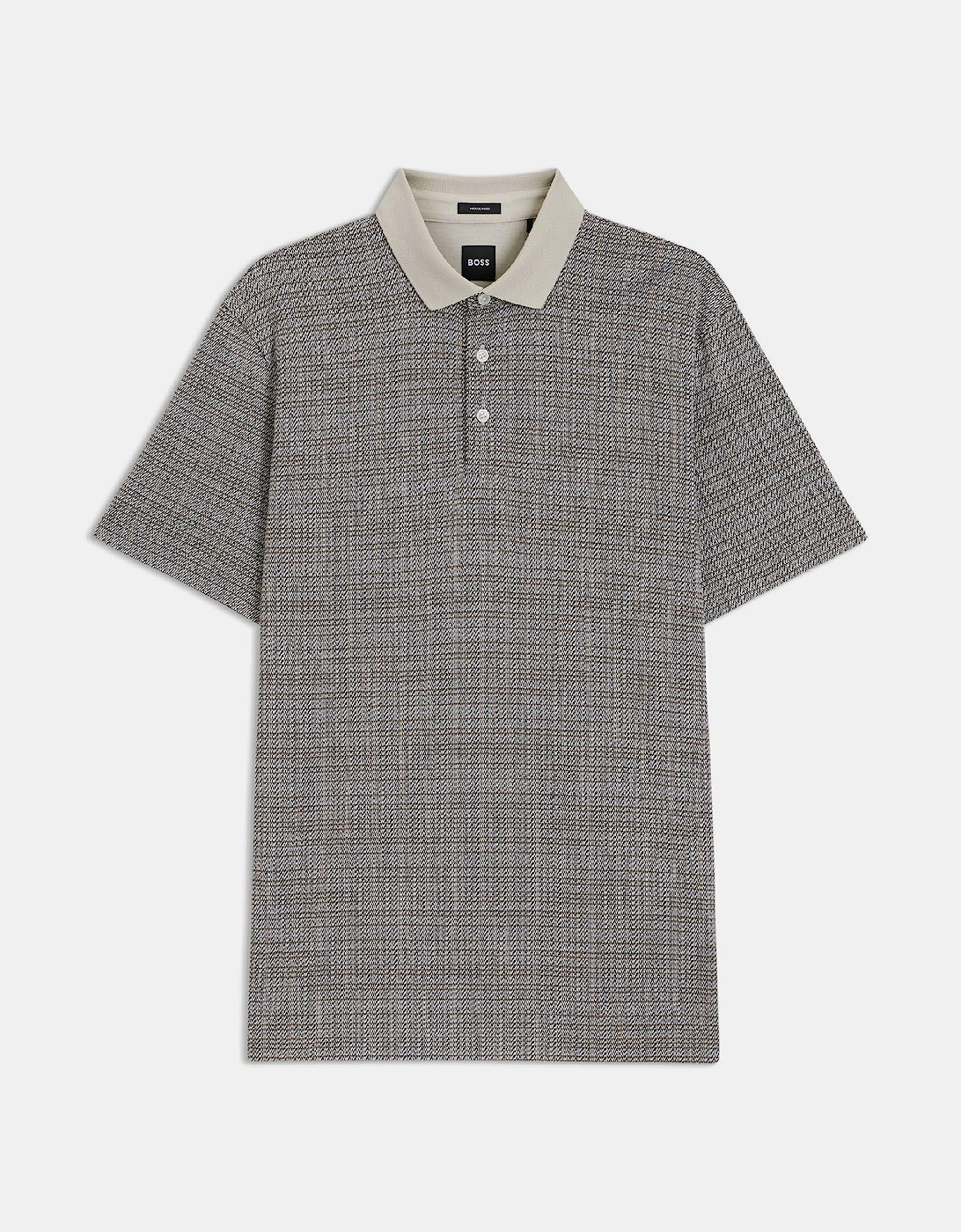 H-Parris 102 Mercerised Cotton Polo Shirt, 6 of 5