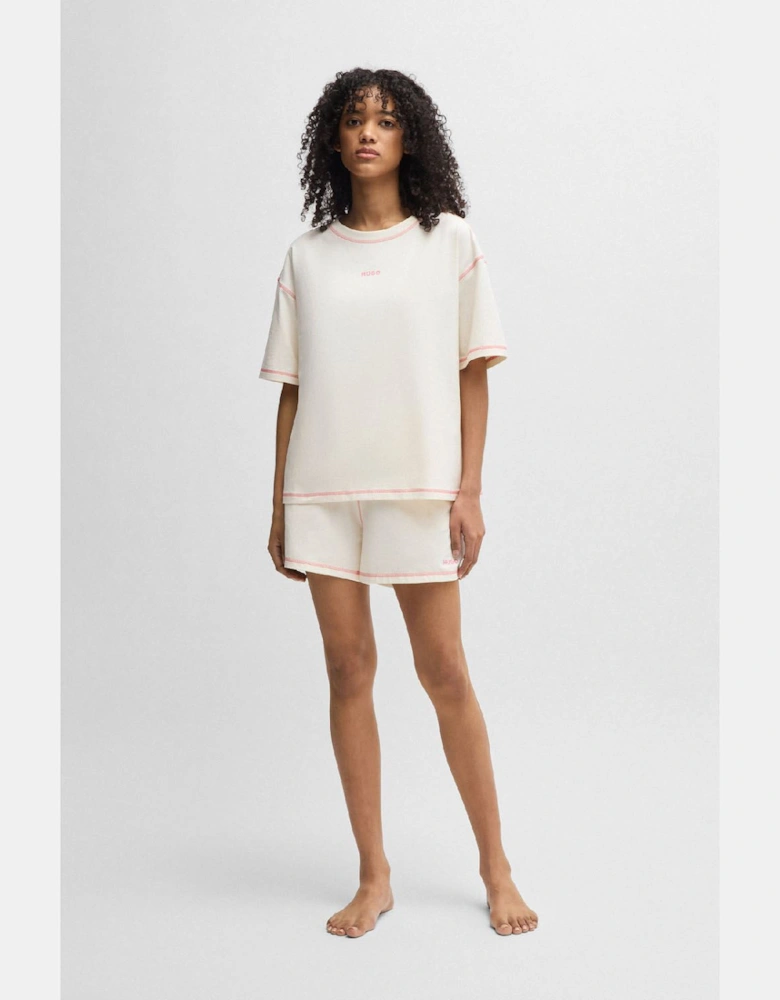 Nite Stretch Cotton Pyjamas with Contrast Logos