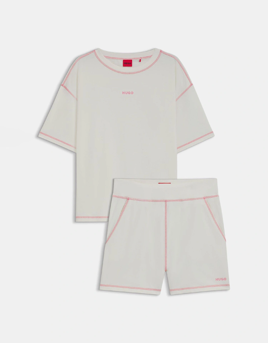 Nite Stretch Cotton Pyjamas with Contrast Logos