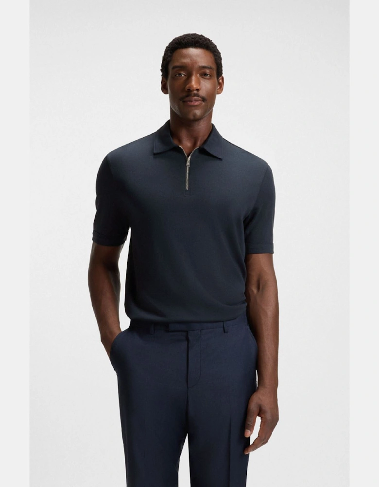 H-Paras 57 Zip-Neck Polo Shirt