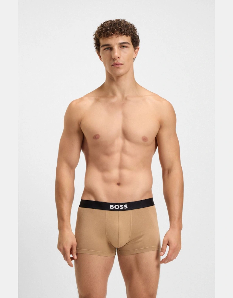 3 Pack of Trunks in Stretch Cotton