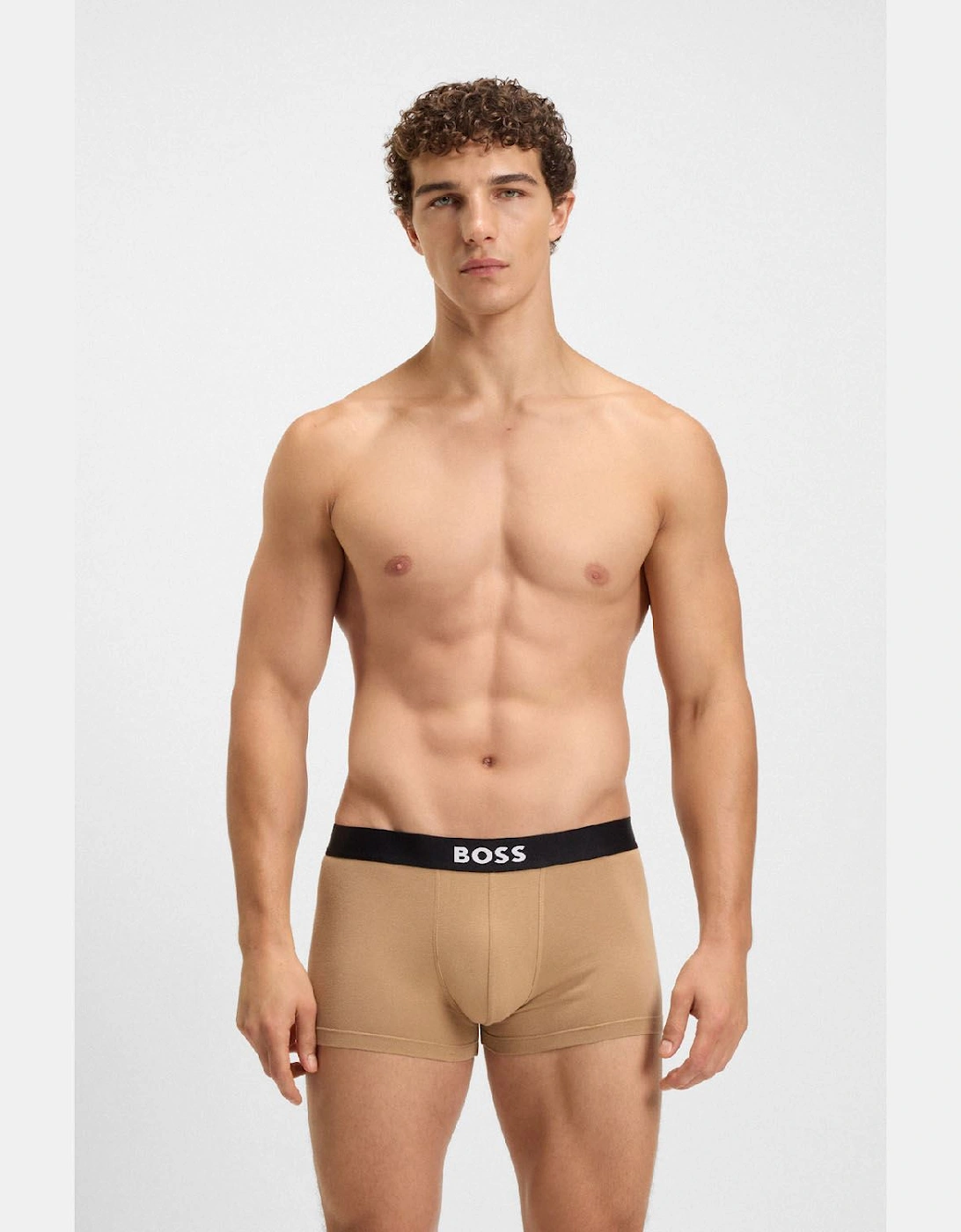 3 Pack of Trunks in Stretch Cotton