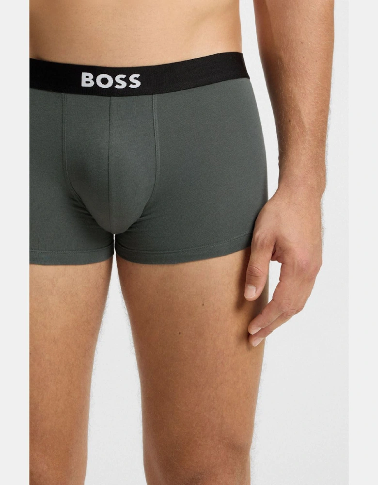 3 Pack of Trunks in Stretch Cotton