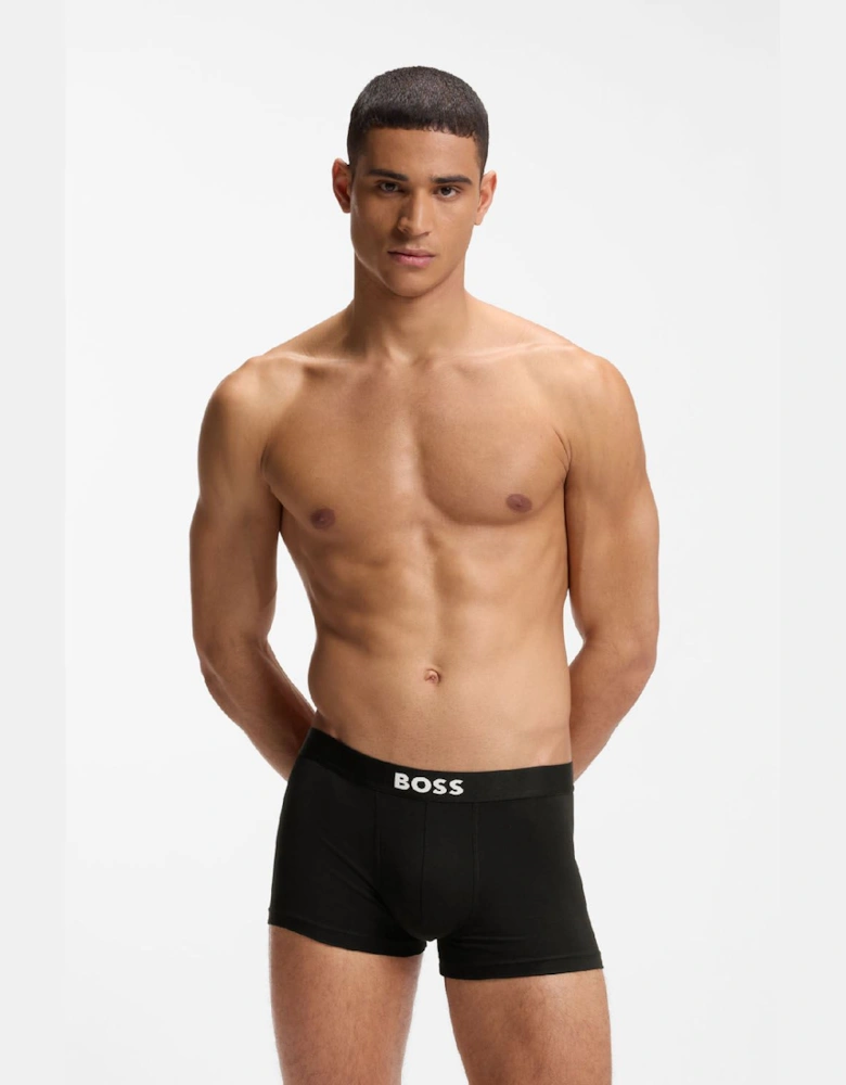 3 Pack of Trunks in Stretch Cotton