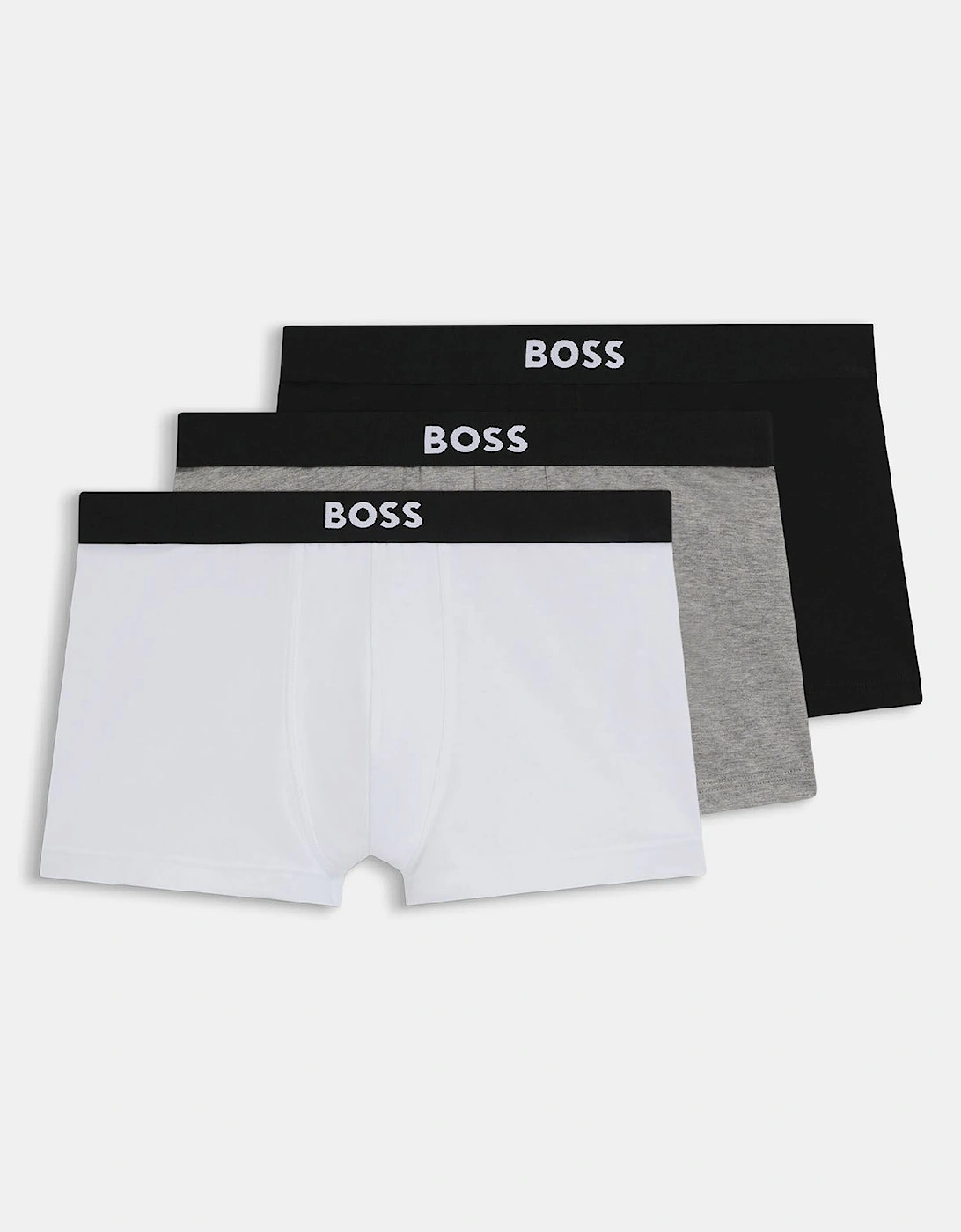 3 Pack of Trunks in Stretch Cotton