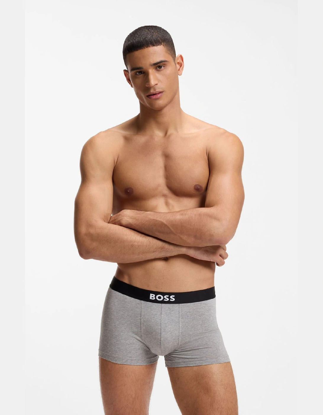 3 Pack of Trunks in Stretch Cotton