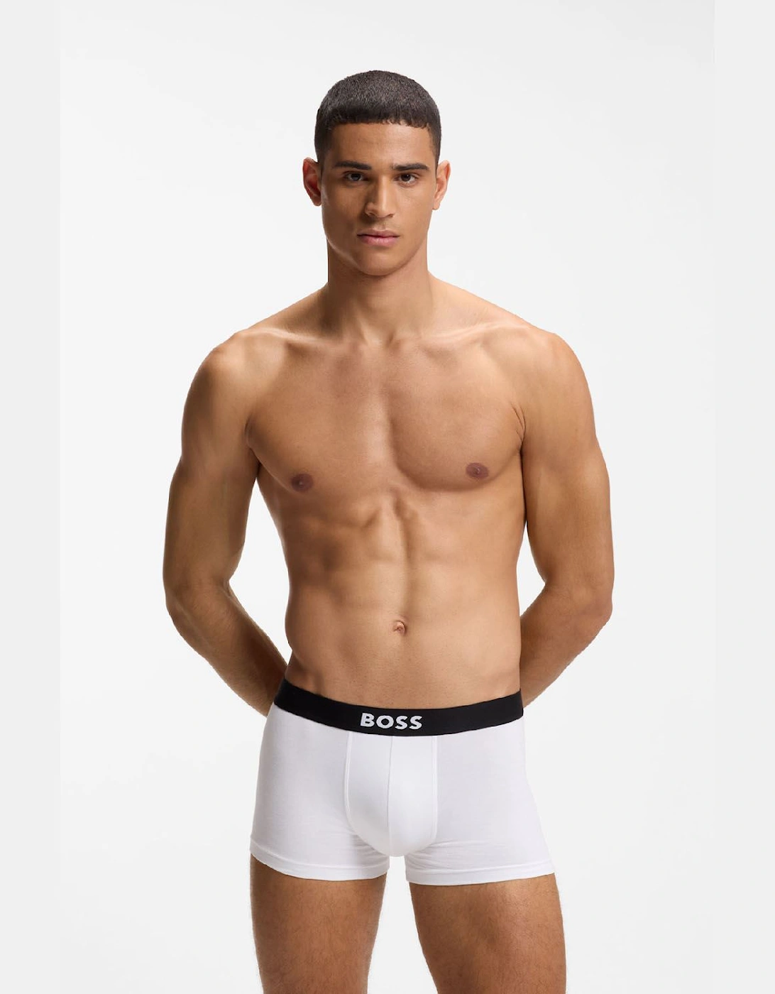 3 Pack of Trunks in Stretch Cotton