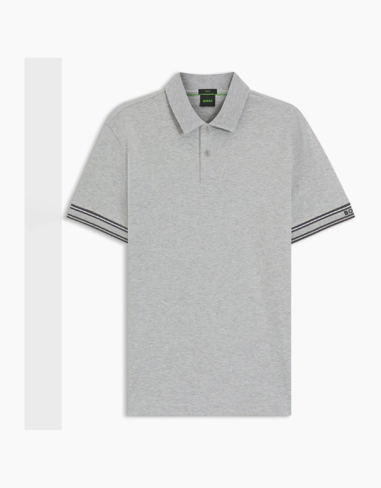 Zone Stripe Cuff Polo Shirt