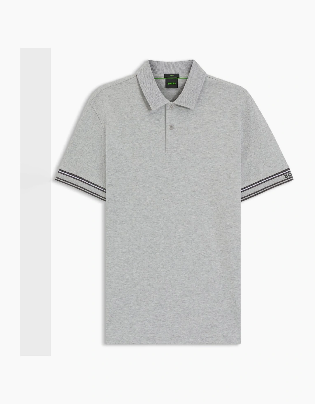 Zone Stripe Cuff Polo Shirt, 6 of 5