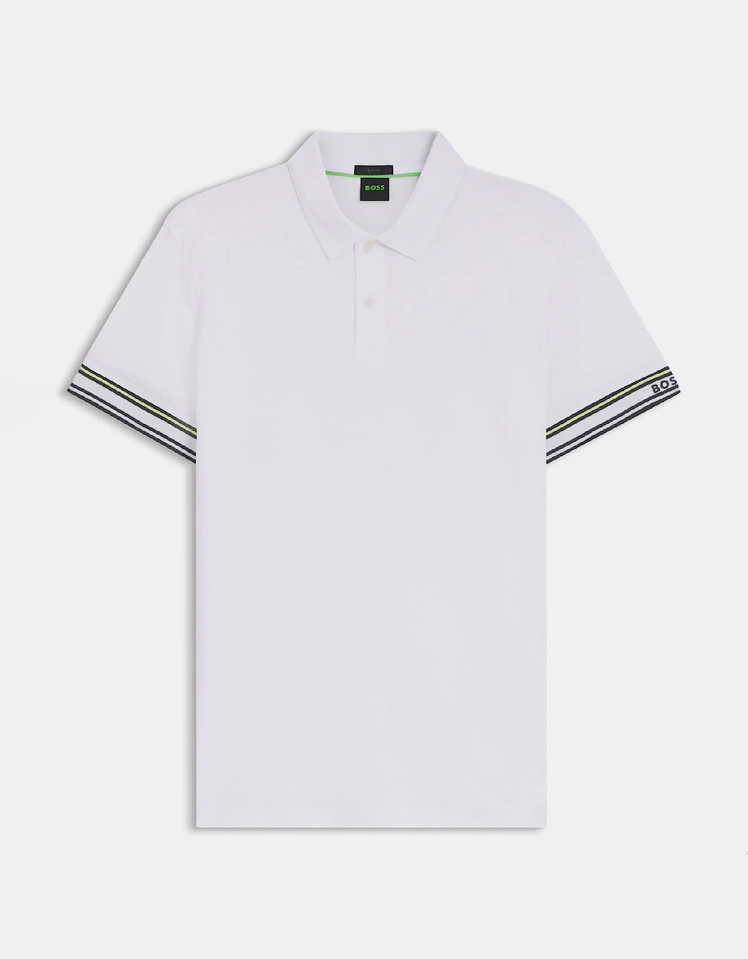 Zone Stripe Cuff Polo Shirt, 6 of 5
