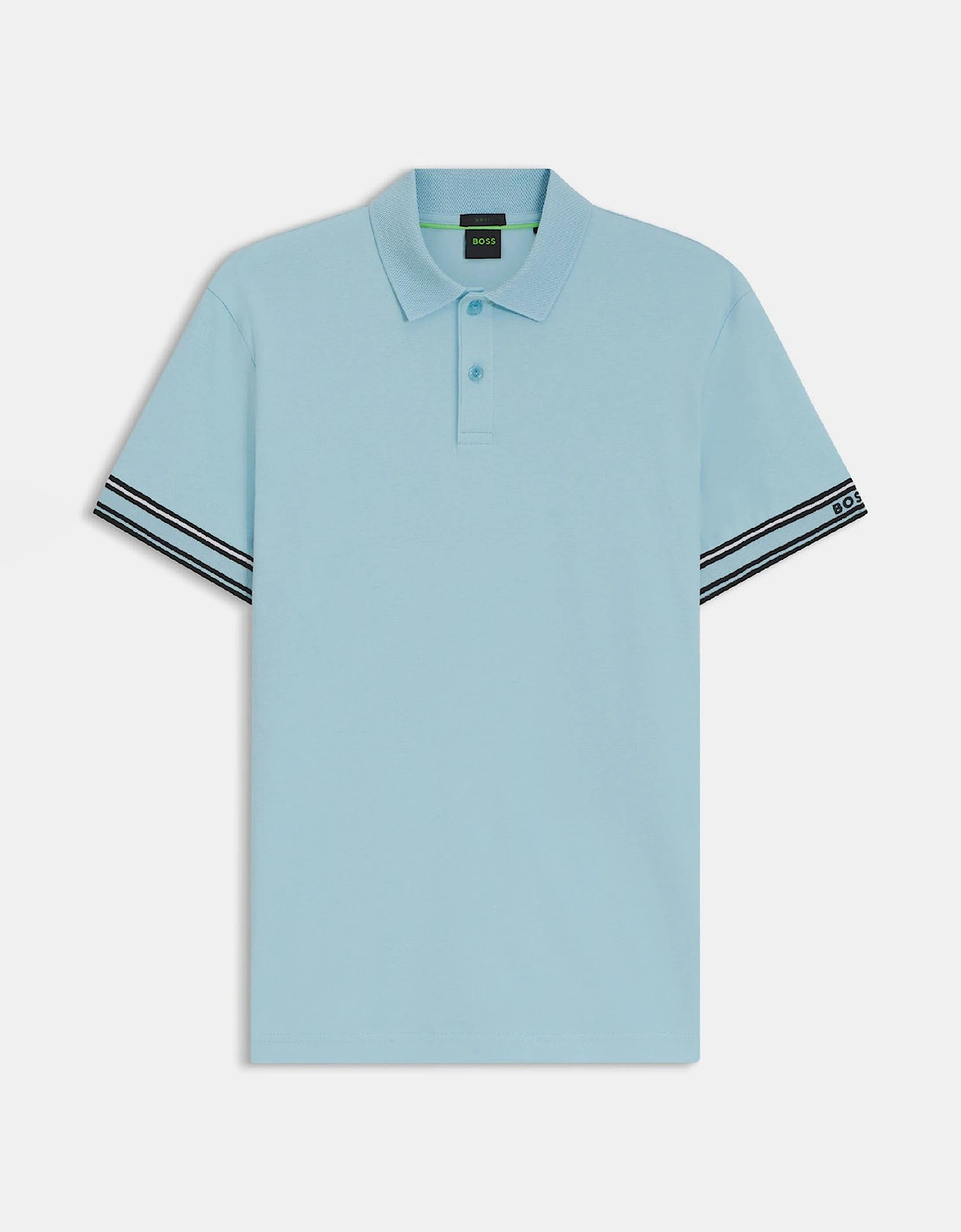 Zone Stripe Cuff Polo Shirt, 6 of 5