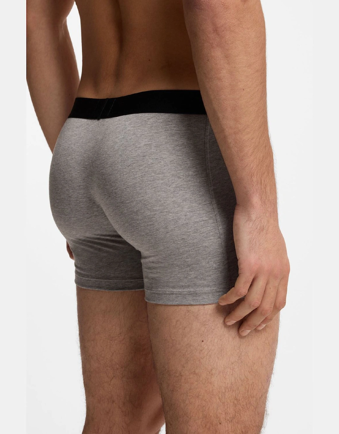 3 Pack of Boxer Briefs in Stretch Cotton