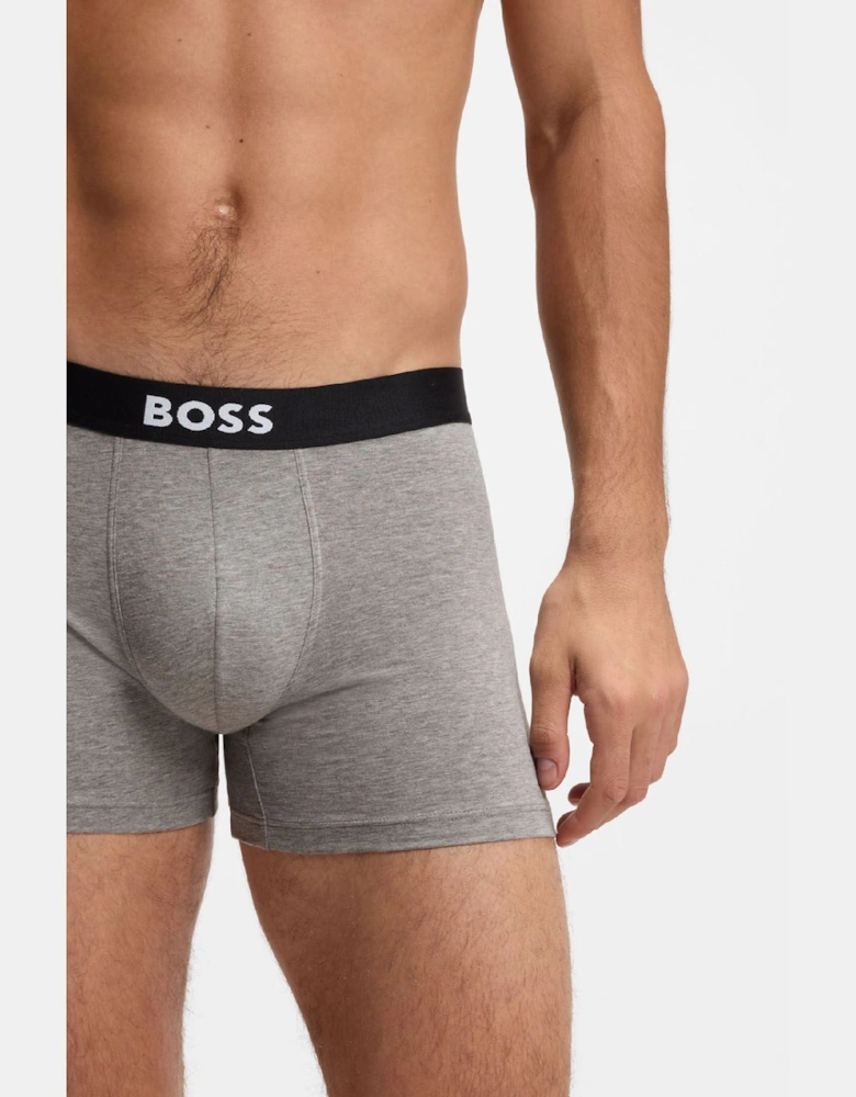 3 Pack of Boxer Briefs in Stretch Cotton