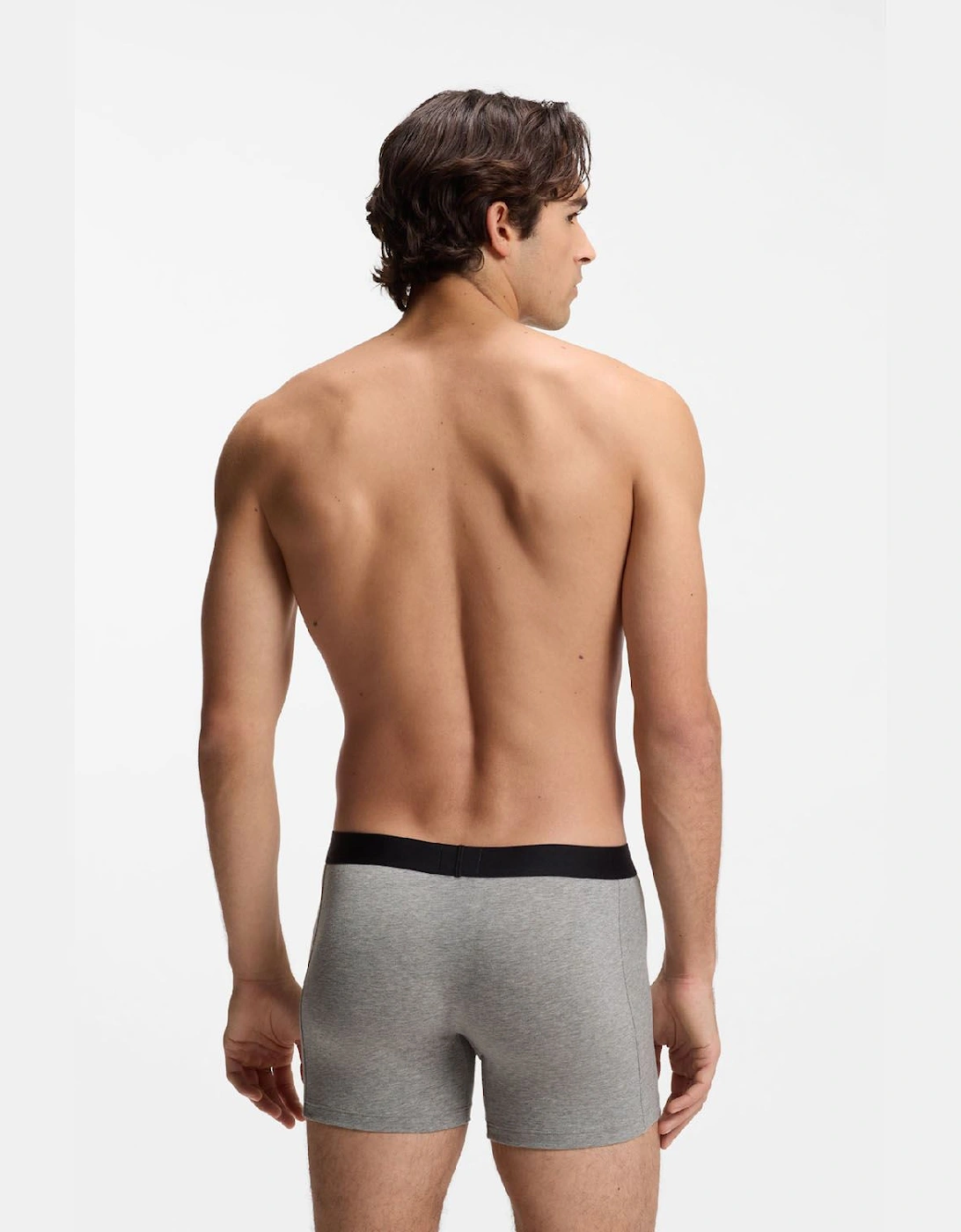 3 Pack of Boxer Briefs in Stretch Cotton