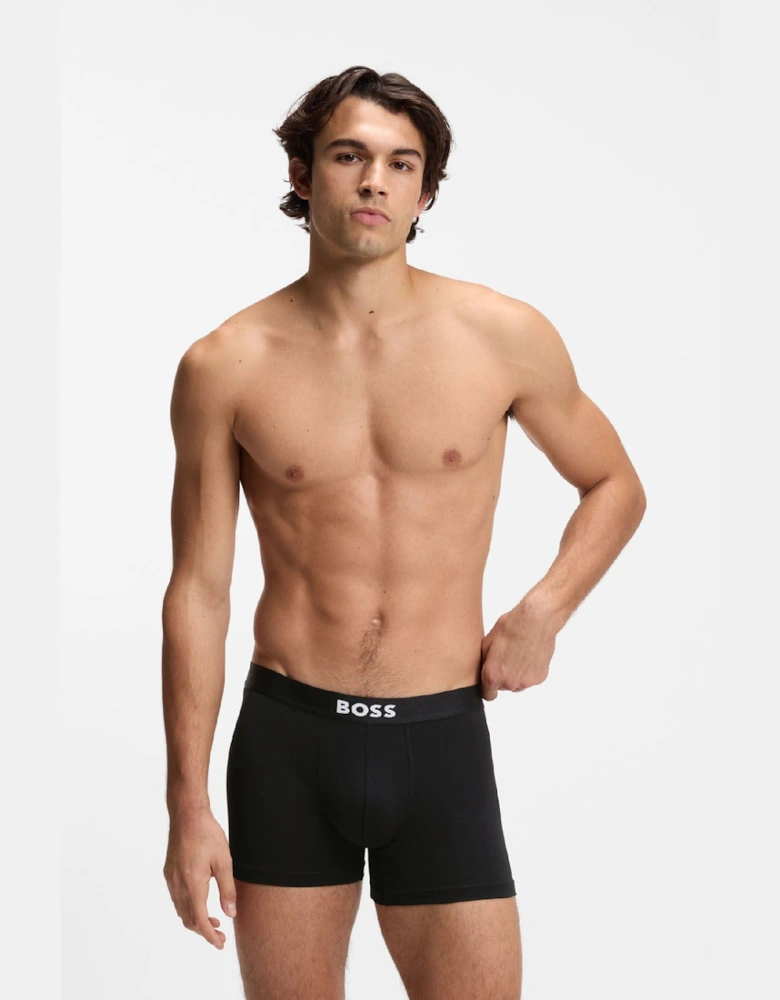 3 Pack of Boxer Briefs in Stretch Cotton