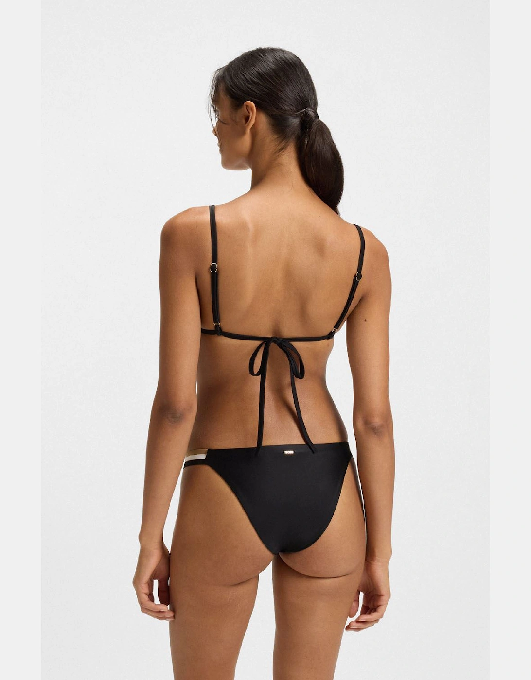 Signature Stripe Bikini Top