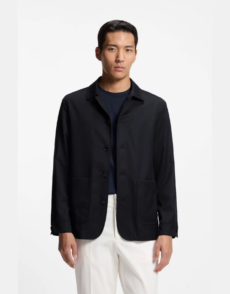 H-Carper-2PP-253 Relaxed Fit Overshirt