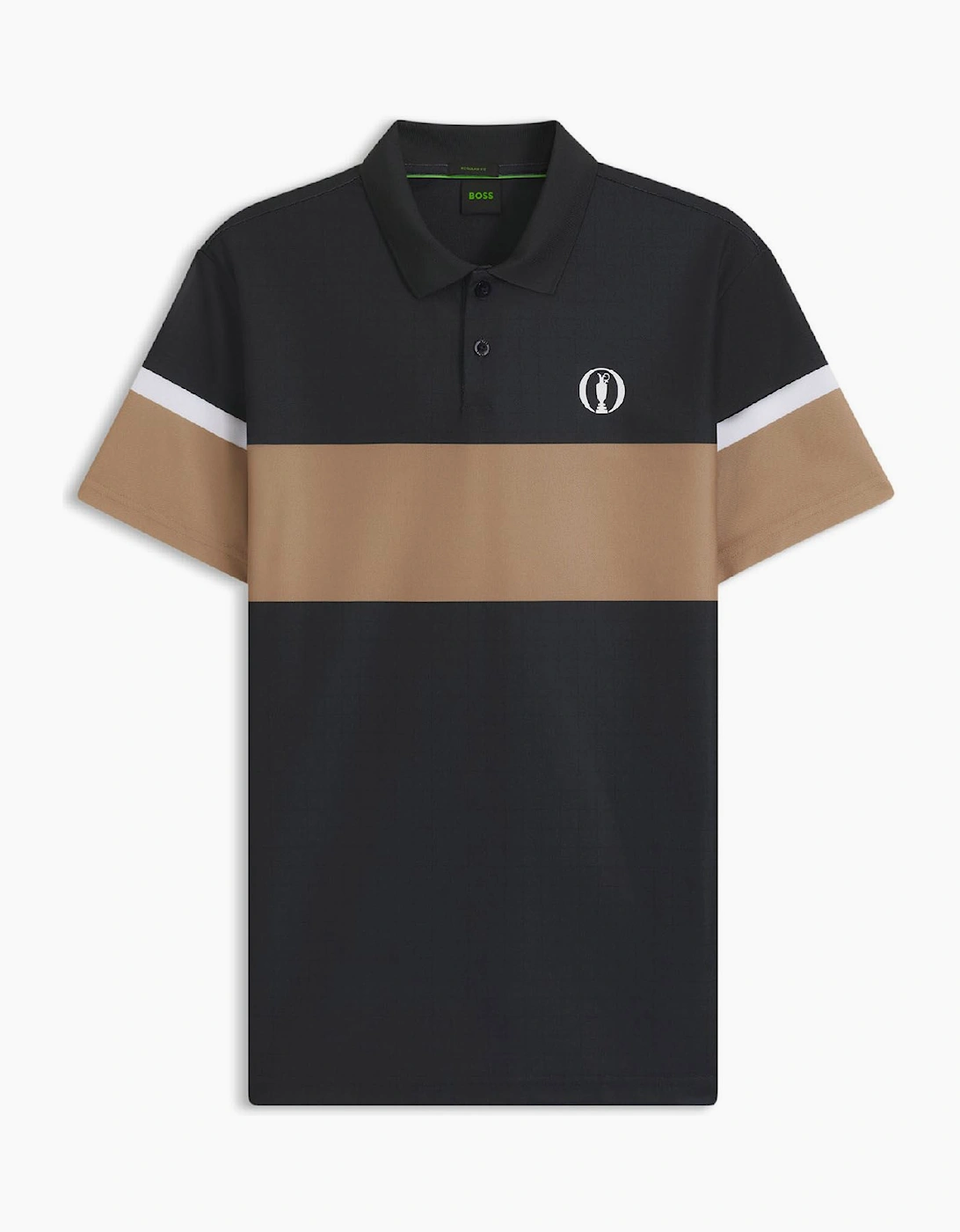 The Open 25 Paddy Grid Pattern Polo Shirt, 6 of 5