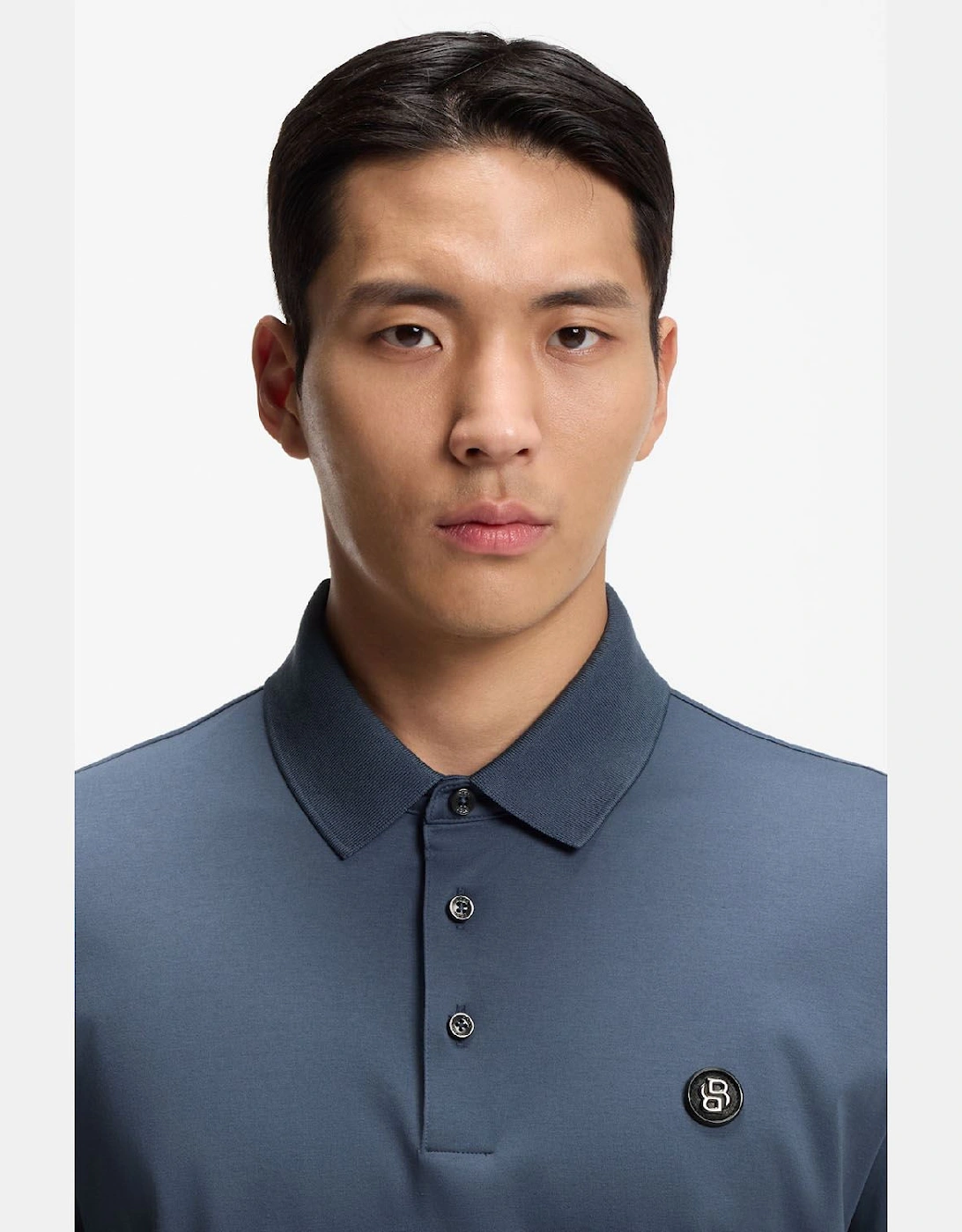 C-Parris 01 Mercerised Cotton Polo Shirt