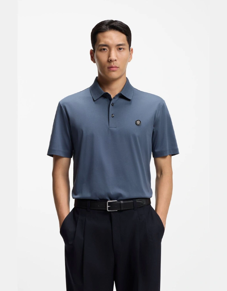 C-Parris 01 Mercerised Cotton Polo Shirt