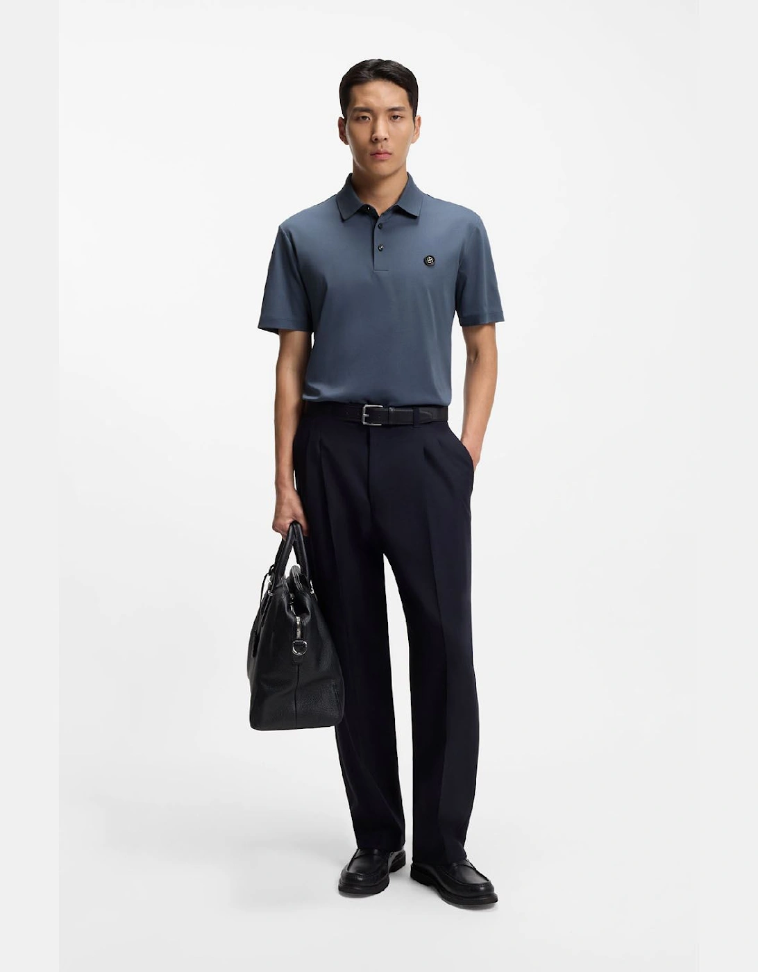 C-Parris 01 Mercerised Cotton Polo Shirt