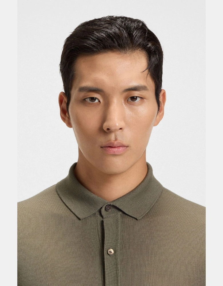 Helbert Regular Fit Shirt in Virgin Wool