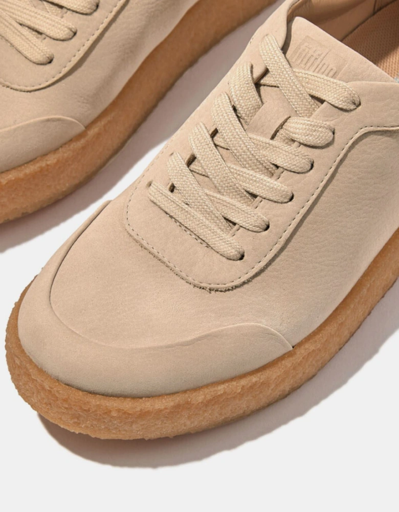 Rally Tumbled-Nubuck Crepe Trainers
