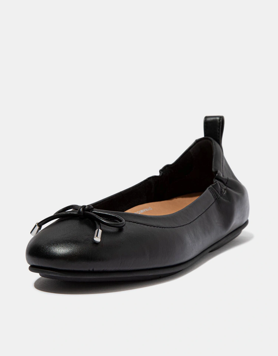 Allegro Bow Leather Ballet Pumps