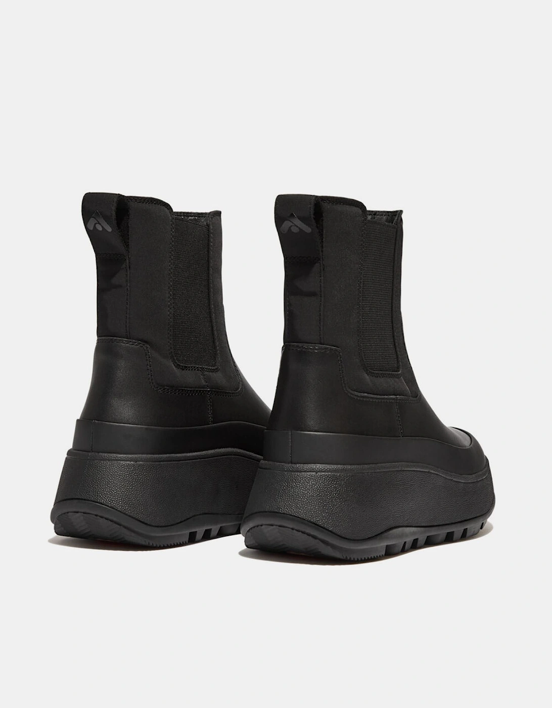 F-Mode Water-Resistant Flatform Chelsea Boots