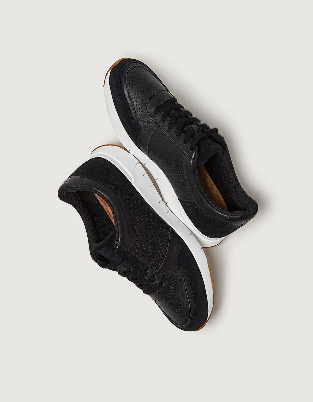 Anatomiflex Leather-Mix Trainers