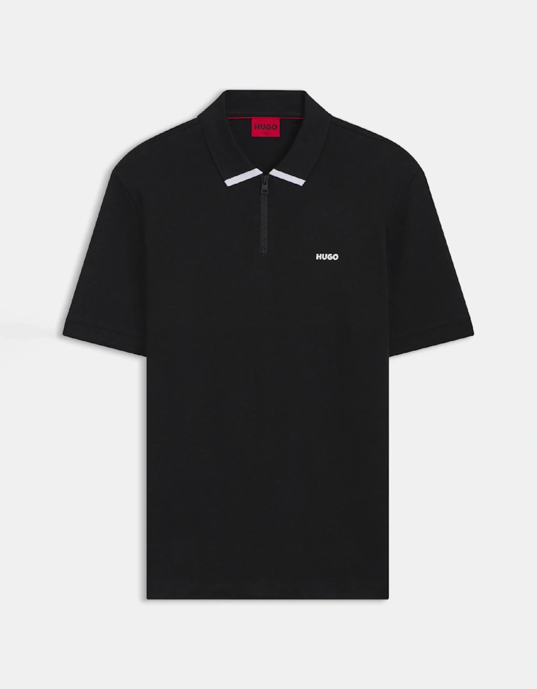 Dalomino Contrast Logo Polo Shirt