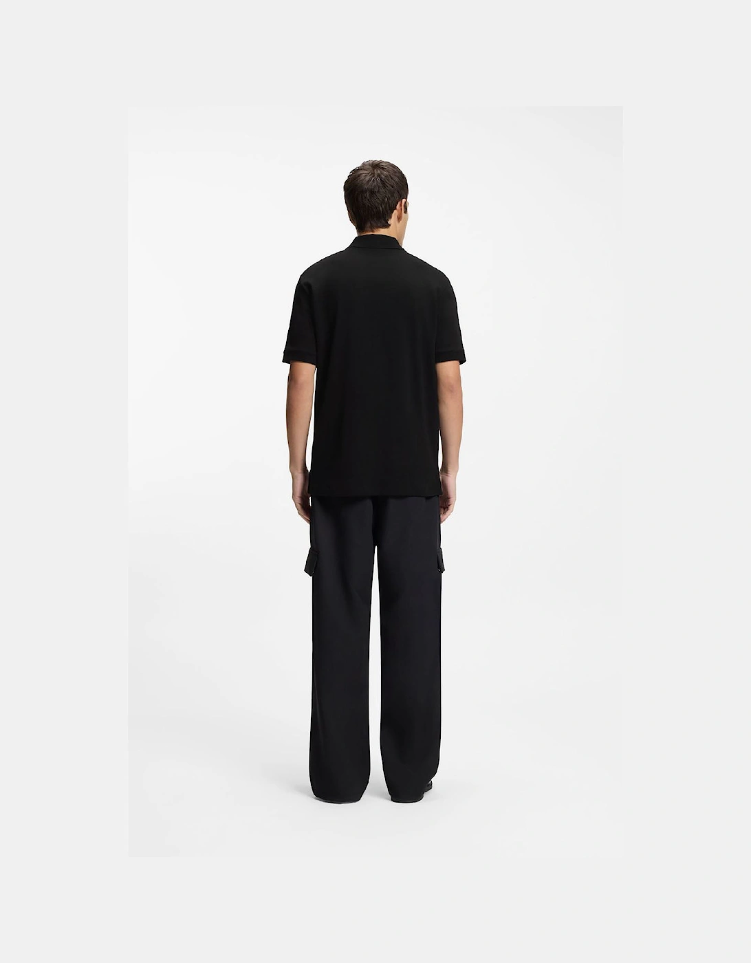 Dalomino Contrast Logo Polo Shirt