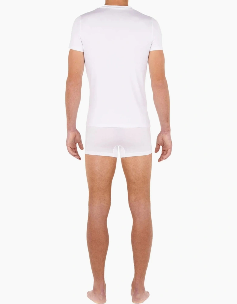 Tencel Soft V-Neck T-Shirt, White