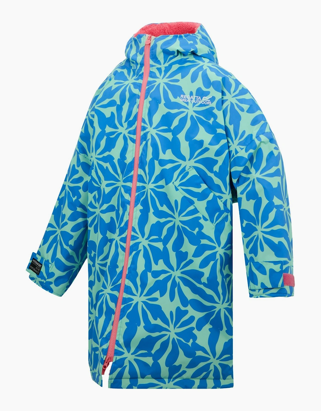 Childrens/Kids Floral Changing Robe