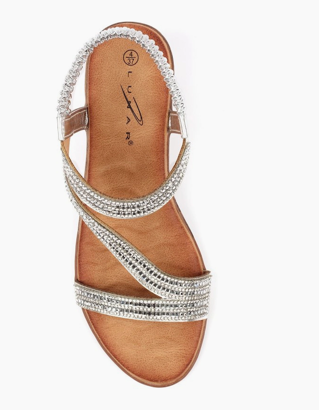 Darci Womens Wedge Sandals