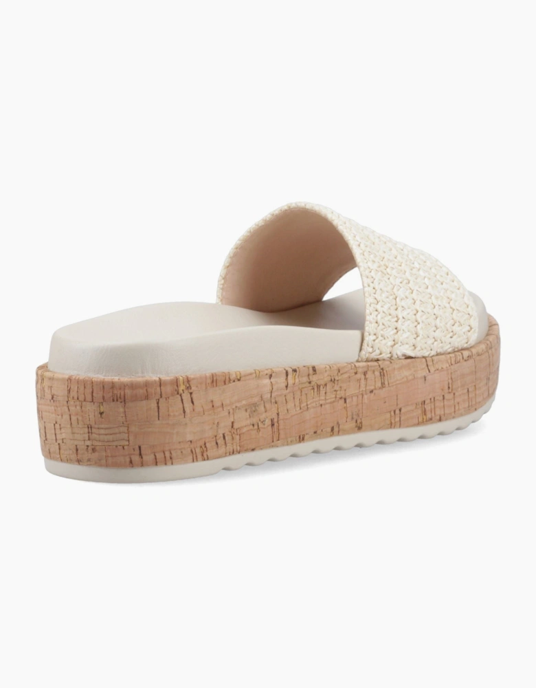 Faye Alti Raffia Textile Women's Natural Sandals