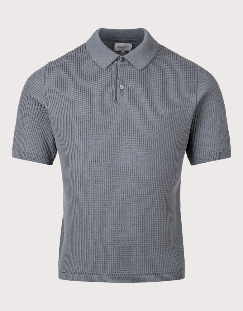 Anholt Cotton Crepe Polo Shirt