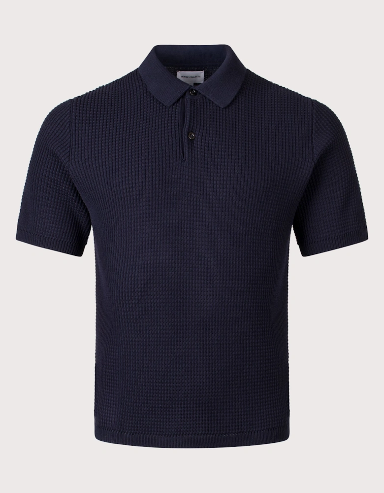 Anholt Cotton Crepe Polo Shirt