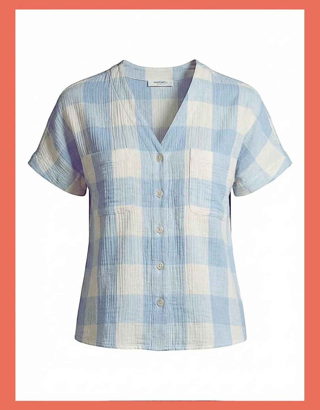 INDI&COLD Blue hue blouse