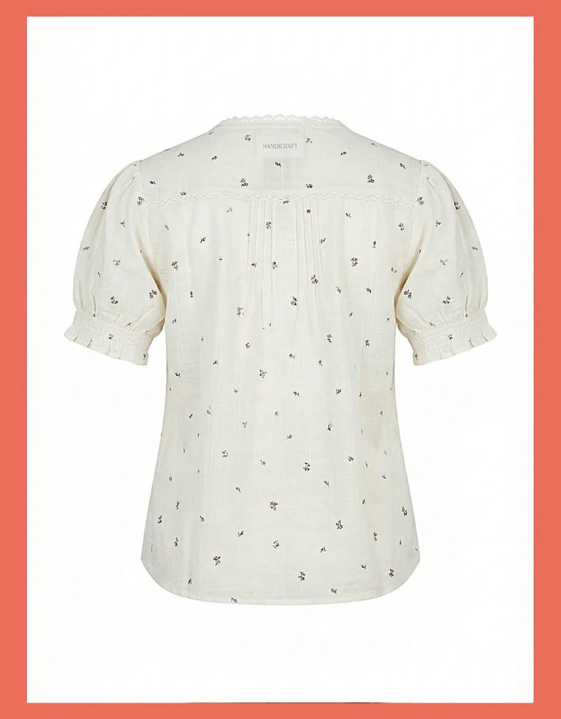 INDI&COLD Floral print buttoned blouse