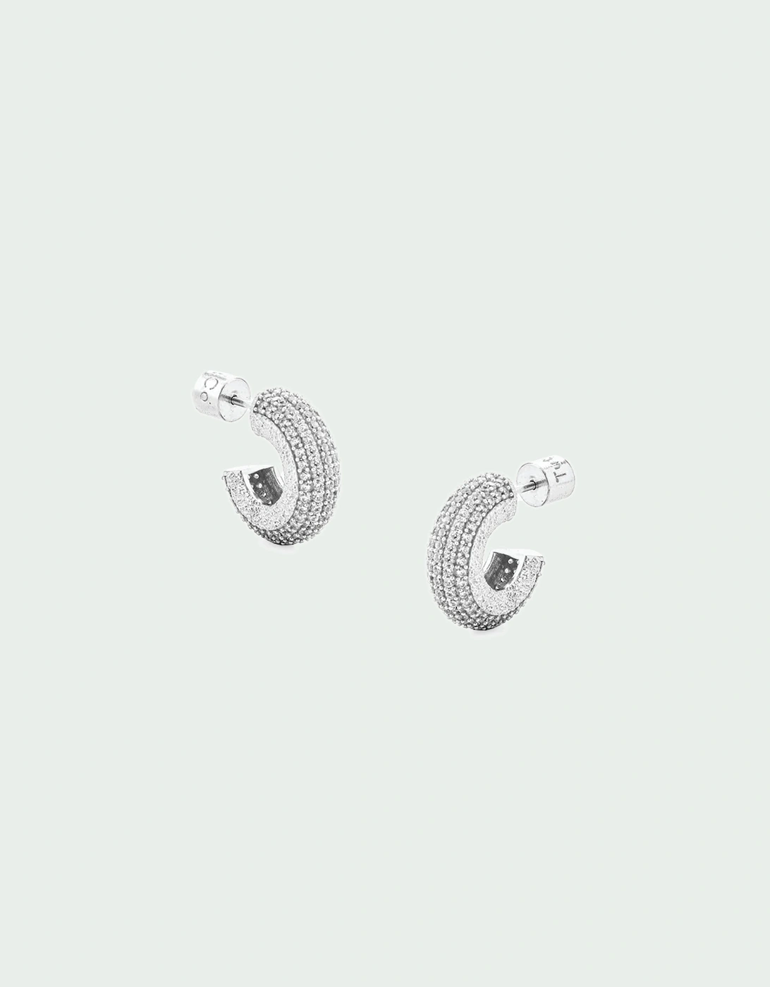 Tutti & Co Women's Silver/Silver Essence Earrings