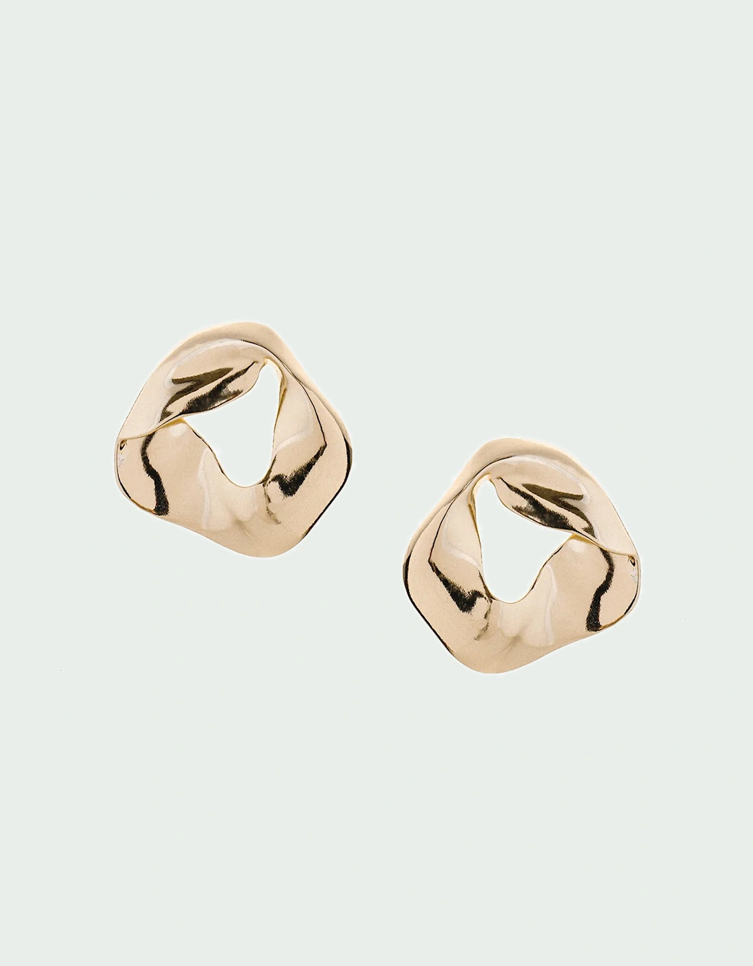 Tutti & Co Women's Tan Eclipse Earrings