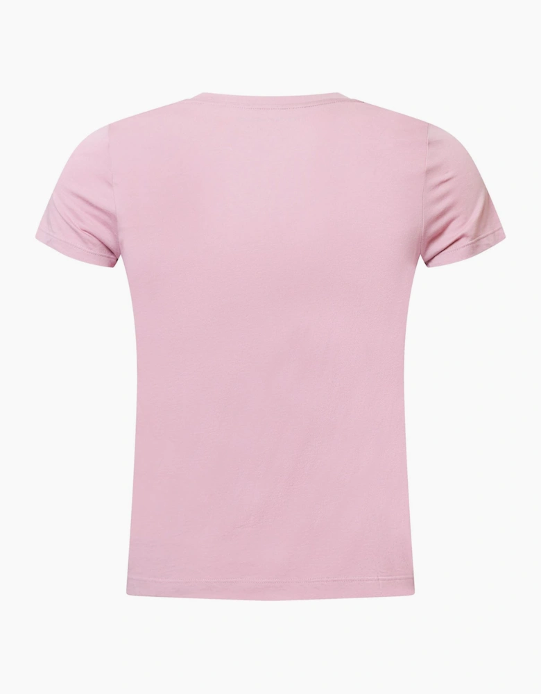 Glitter Logo Crew T-Shirt