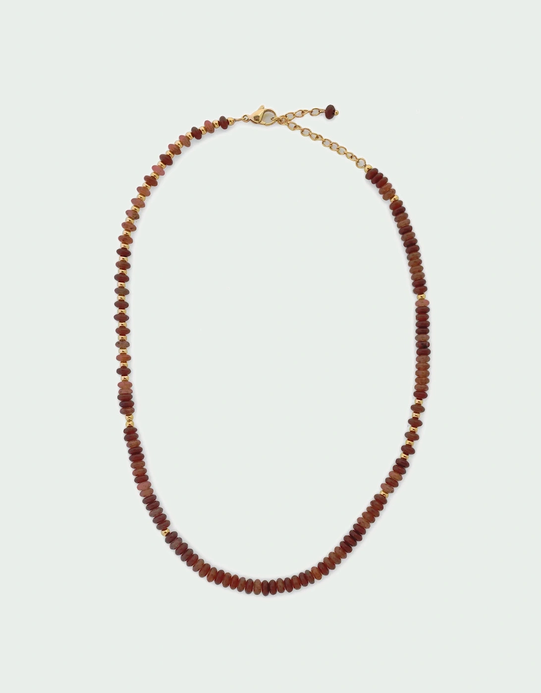 Tutti & Co Tutti & Co Women's Stone Beaded Necklace - Red