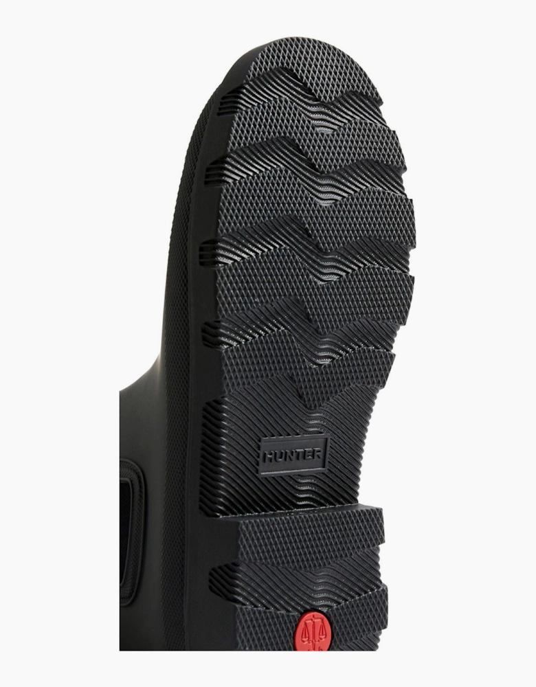 Downpour Rubber Black Wellington Boots