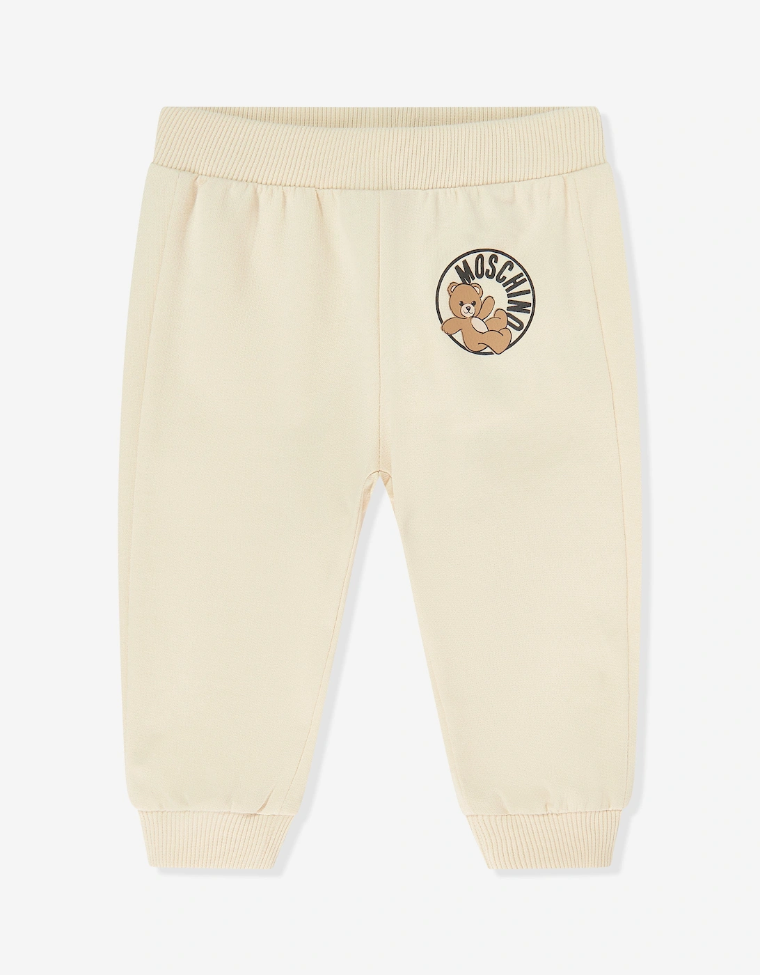 Baby Teddy Bear Logo Tracksuit in Beige
