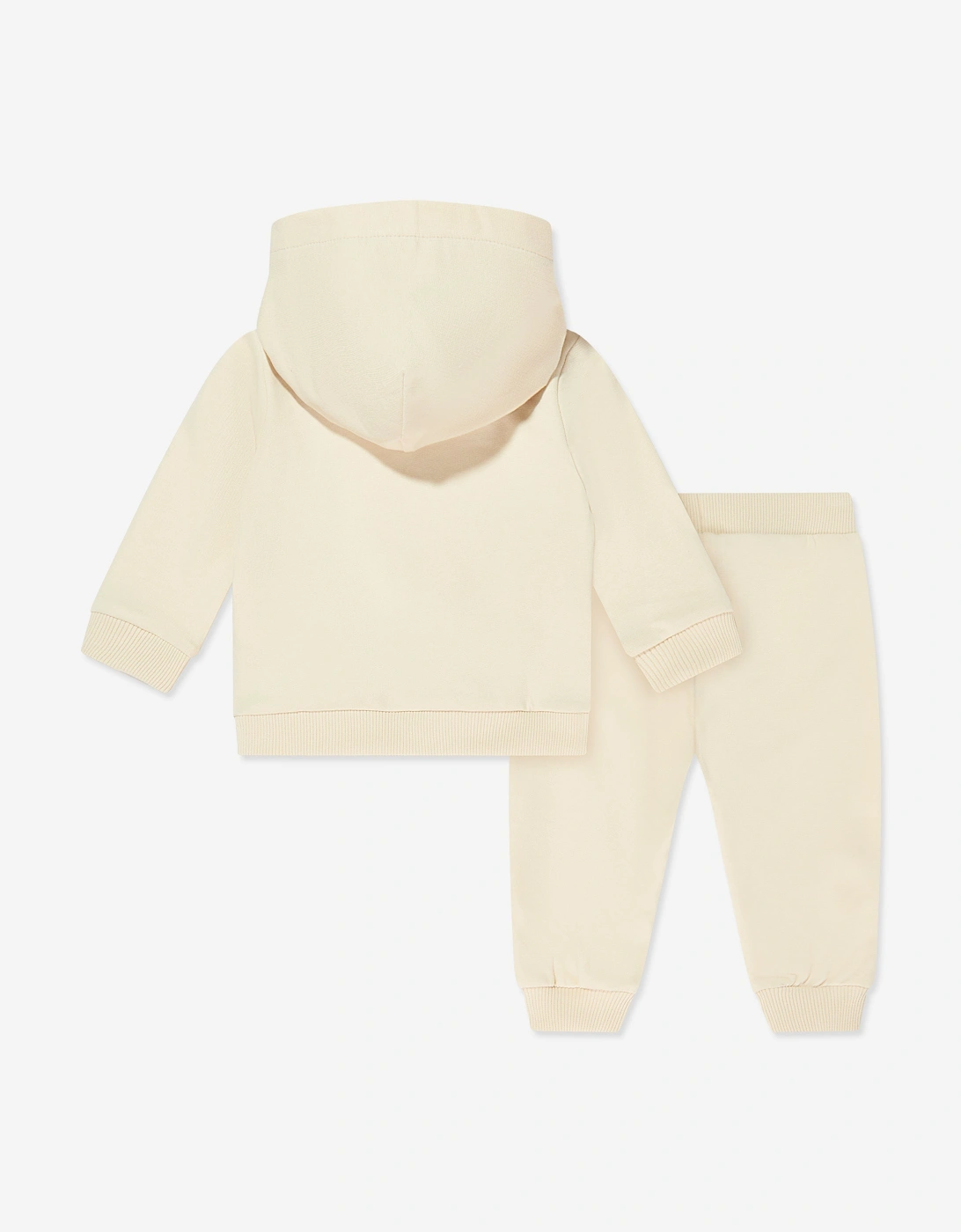 Baby Teddy Bear Logo Tracksuit in Beige
