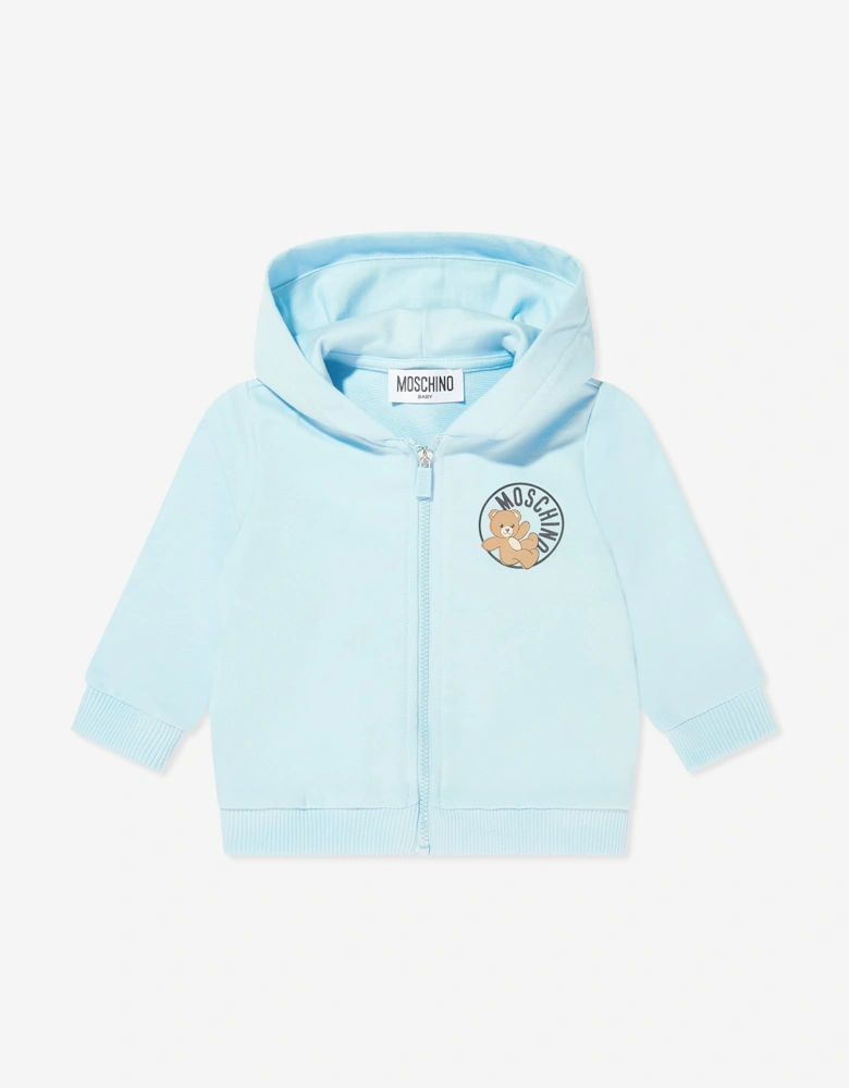 Baby Boys Teddy Bear Logo Tracksuit in Blue