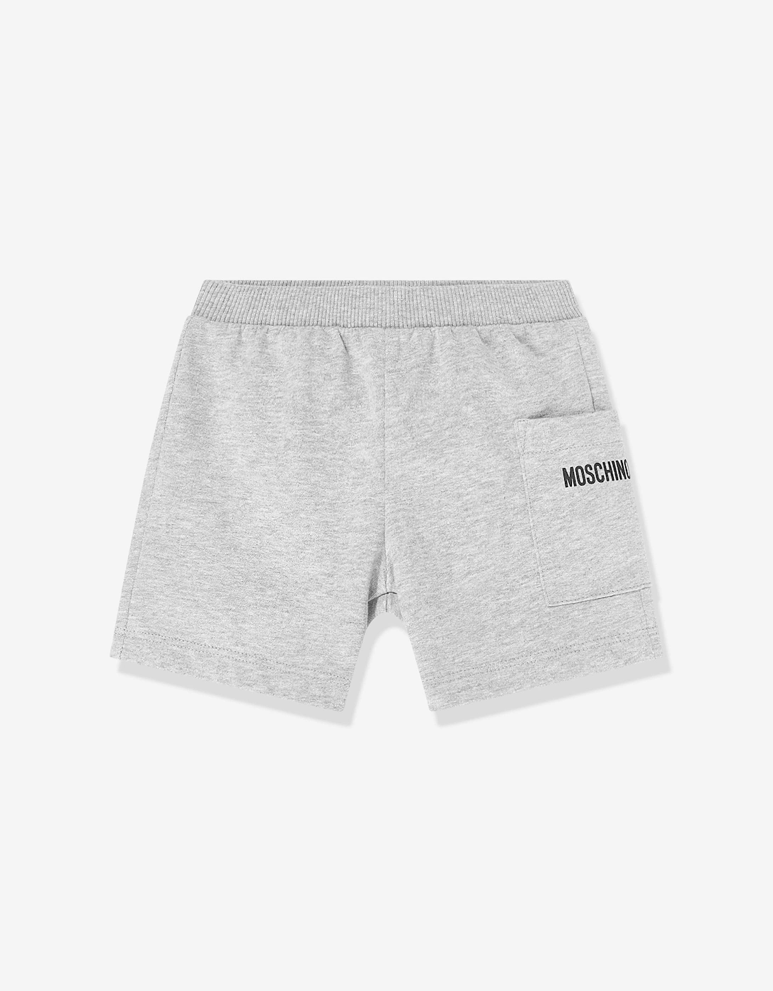 Baby Teddy Bear Logo Short Set in Grey