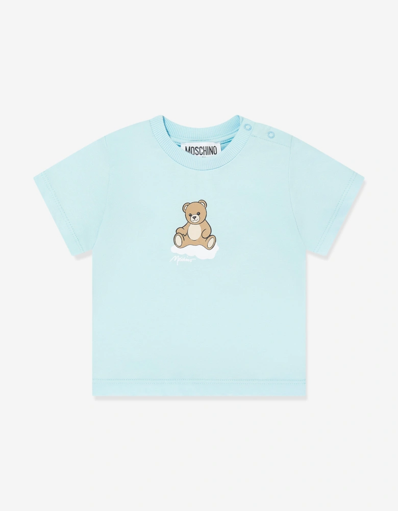 Baby Teddy Bear T-Shirt in Blue